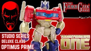 Studio Series Deluxe OPTIMUS PRIME Transformers One EmGos Transformers Reviews N Stuff [upl. by Marie]