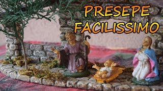 COSTRUIRE UN PRESEPE FACILISSIMO IN POLISTIROLO  tutorial [upl. by Yerag404]