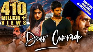 Dear Comrade 2020 New Released Hindi Dubbed Full Movie  Vijay Devarakonda Rashmika Shruti [upl. by Hong]