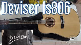 Deviser LS 806 Guitarra electroacústica económica [upl. by Iana306]