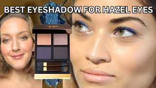 BEST EYESHADOW COLORS FOR HAZEL EYES [upl. by Hogue]